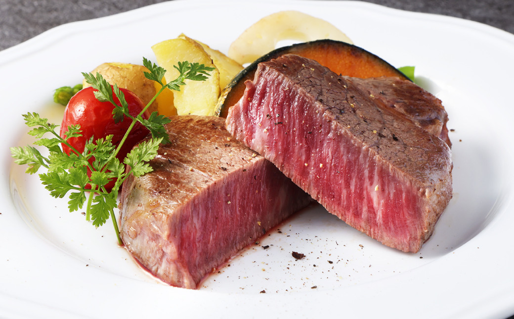 【全12回定期便】長崎和牛 出島ばらいろ シャトーブリアン【ヒレ肉】200g×2枚