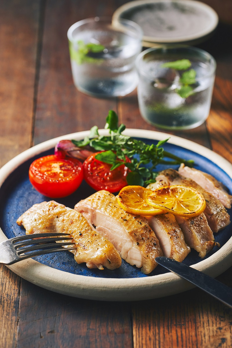 ※ローストチキン調理例です。