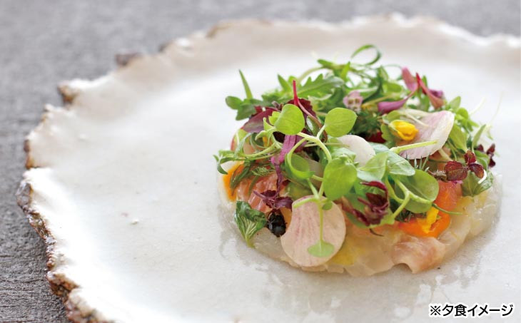 愛犬と過ごす ドギーヴィラ デラックスルーム　夕食イメージ