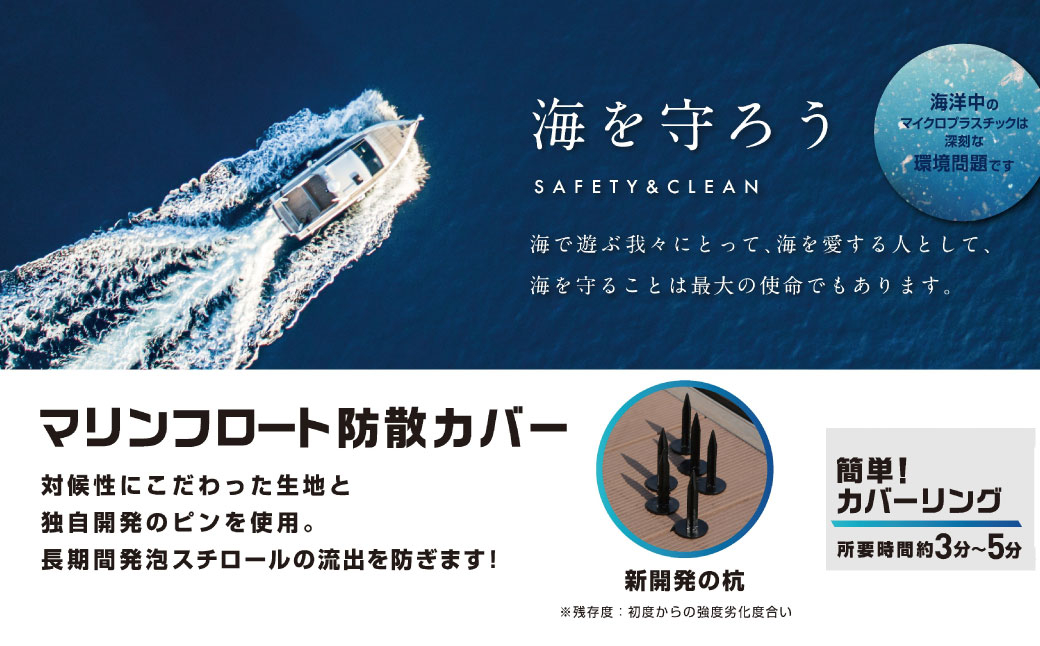 マリンフロート防散カバー HF-200