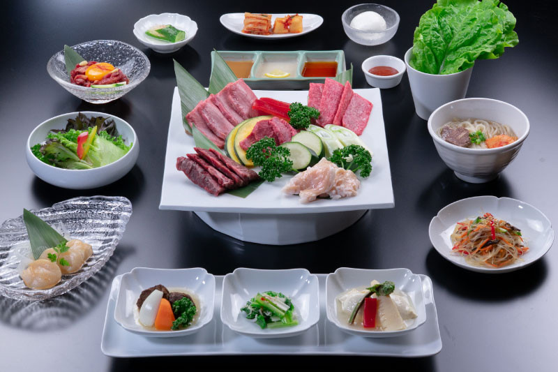 「極」コースメニュー