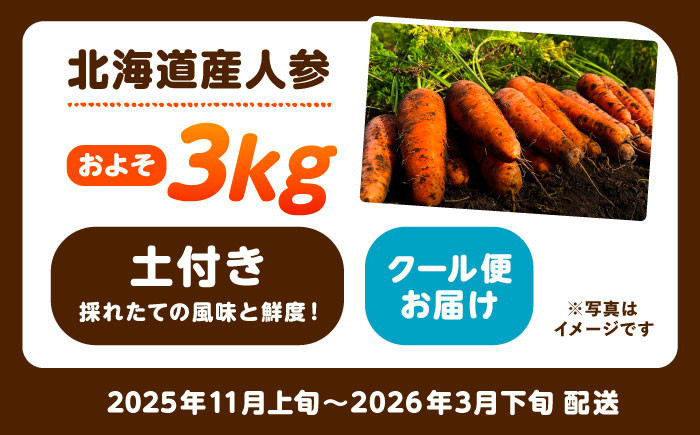 北海道産 甘い 人参 野菜 根菜 ニンジン 糖度高め サラダ ジュース 生鮮野