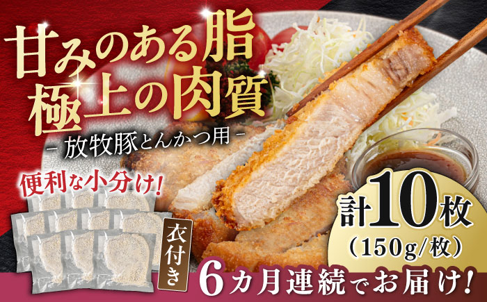 豚肉 とんかつ 豚カツ 精肉 冷凍配送 北海道 定期便