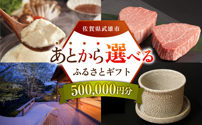 【あとから選べる】武雄市ふるさとギフト 寄附額50万円分 [UZZ010] あとから寄附 あとから寄付 選べるギフト あとからセ