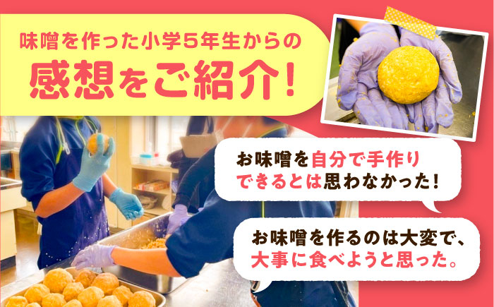 味噌 手作り キット 体験 食育 親子 こども 発酵食品 伝統 島根県 雲南市
