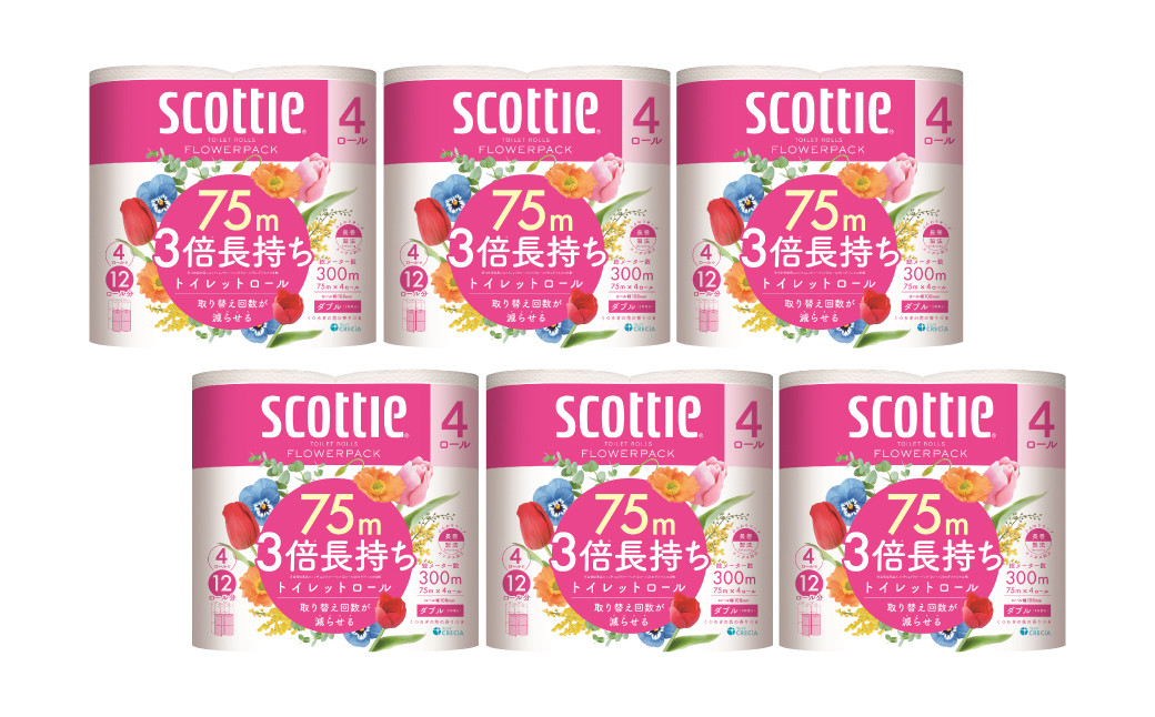 1ロールで3ロール分だから、取り替えの手間が減り、収納スペースも1/3に収まります。