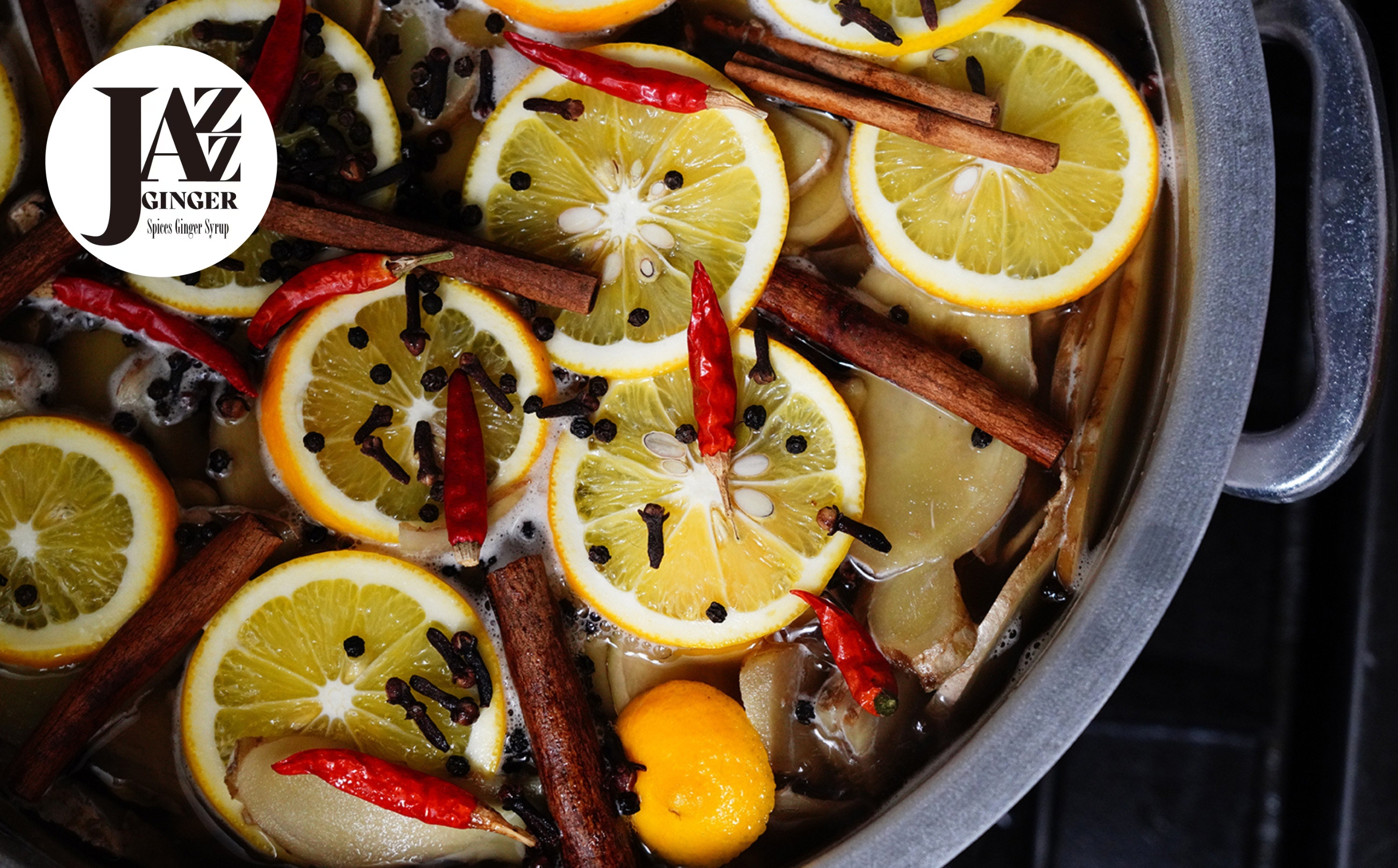 生姜エキス入りシロップ「JAZZ GINGER」　※写真はイメージです。