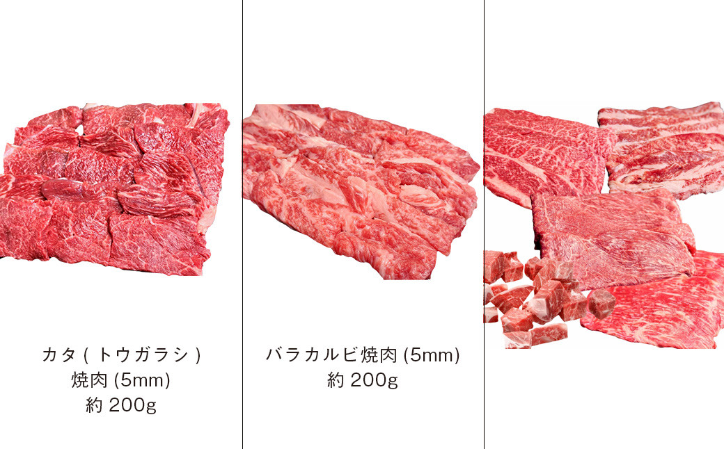 【エシカル和牛】あか牛の極み・希少部位入食べ比べセット