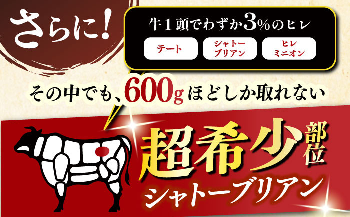 牛肉 肉 博多和牛 ギフト 贈答 ヒレ フィレ シャトーブリアン