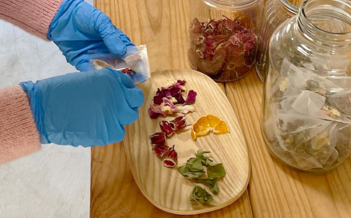 ローズハーバルティー＆ハイビスカスシロップ ギフトセット