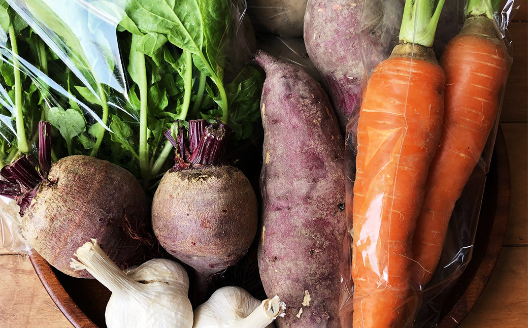 「元気になりたい人に届けたい」秋冬の野菜セット