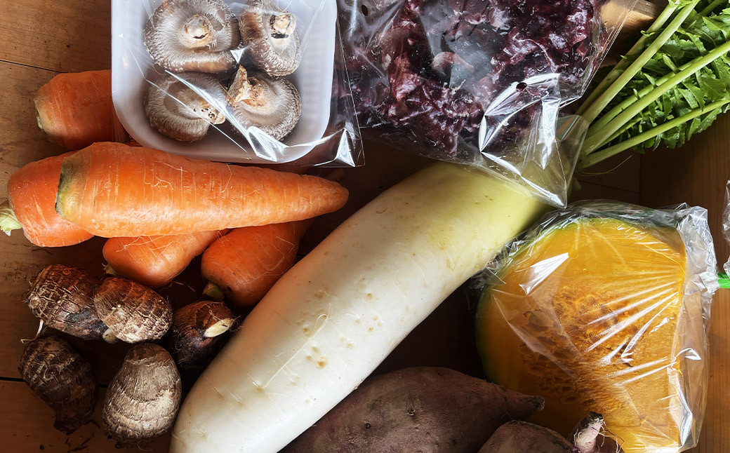 「元気になりたい人に届けたい」秋冬の野菜セット