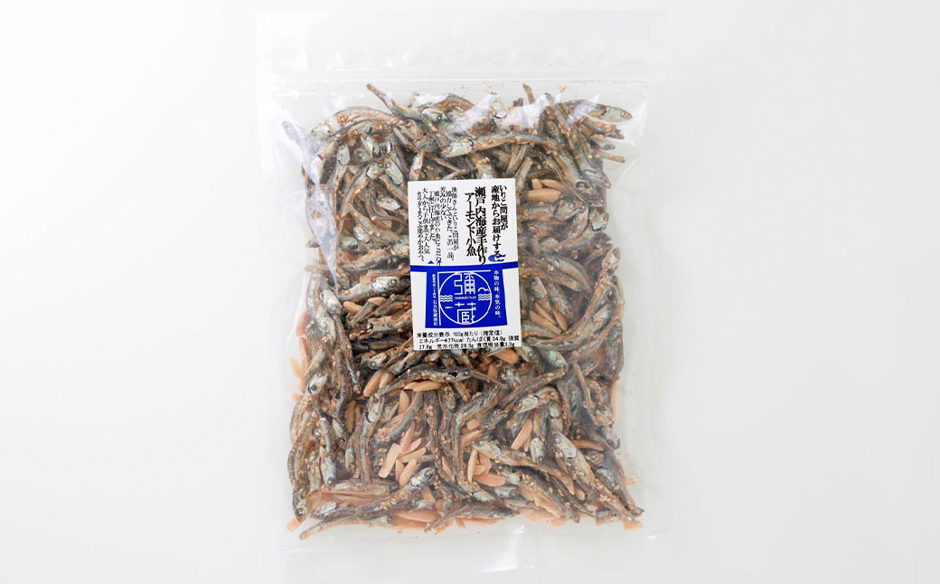 瀬戸内海産手作りアーモンド小魚(大袋)【4袋】(895)
