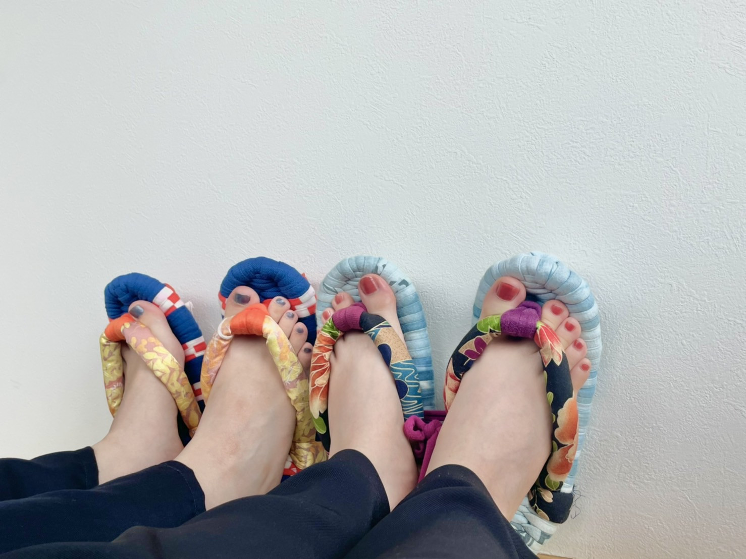 家族や友人と履いてもかわいい！