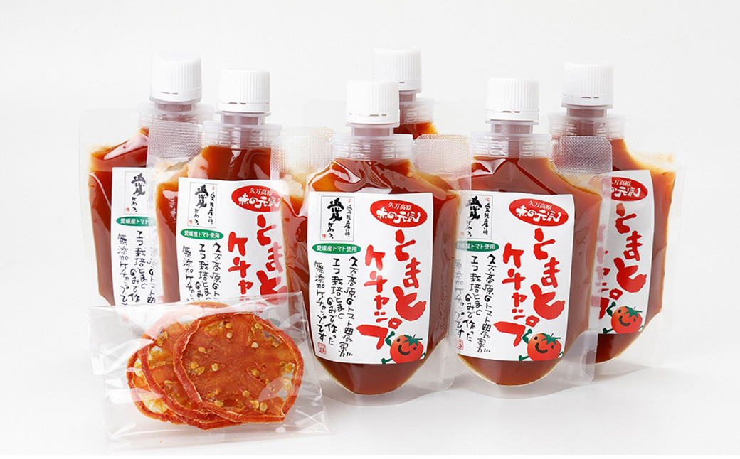赤の元気 トマトケチャップセット【6個】※ドライトマト付(911)