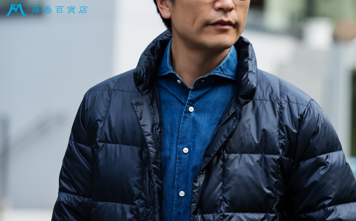 【藤巻百貨店】 HOKKAIDO DOWN×CENTENA (ピスタチオ) 北海道ダウンジャケット