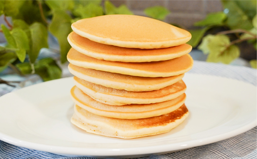 【1ヶ月毎6回定期便】 パクパクおこめパンケーキミックス(とうもろこし)スタンドパック 計12パック (2パック×6回)