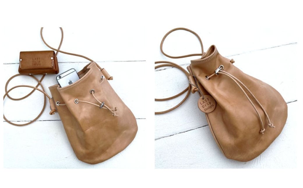 巾着 サコッシュ ショルダーバッグ （Sサイズ）