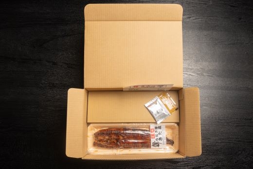 うなぎの梱包イメージです。