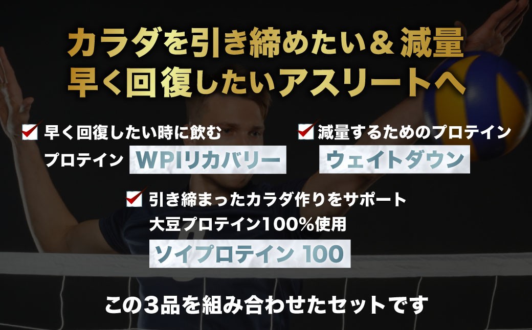 ザバス プロテイン バレーセット