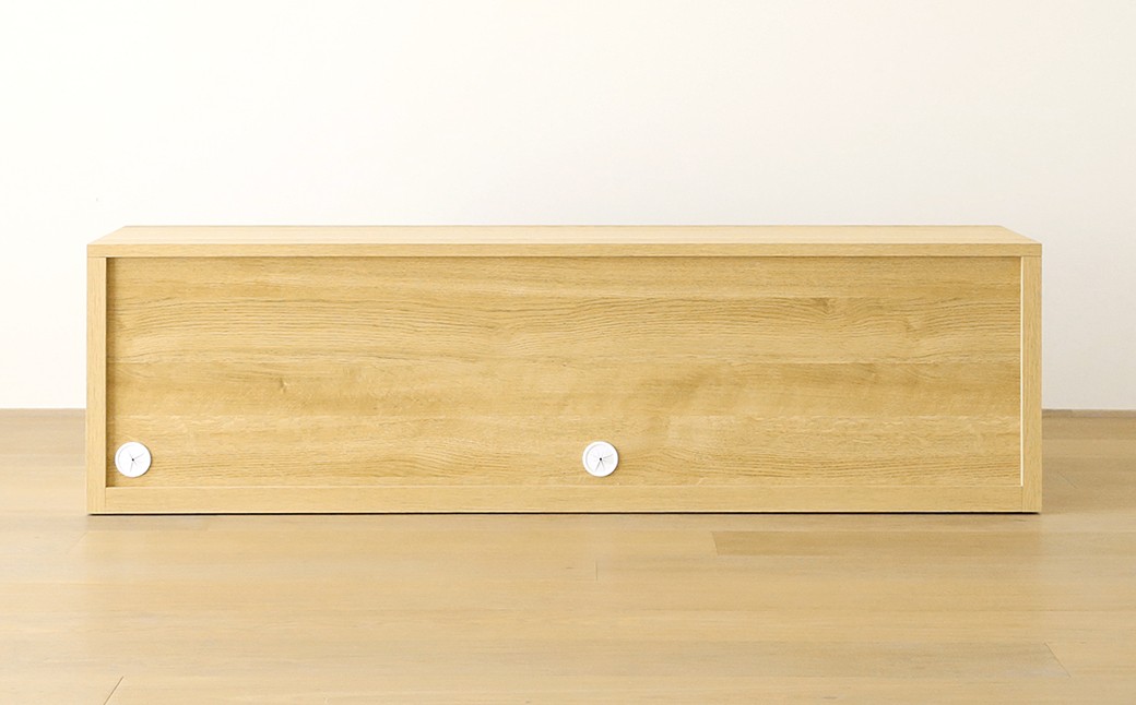 高野木工 RIB SERIES リブシリーズ 150ローボード オーク