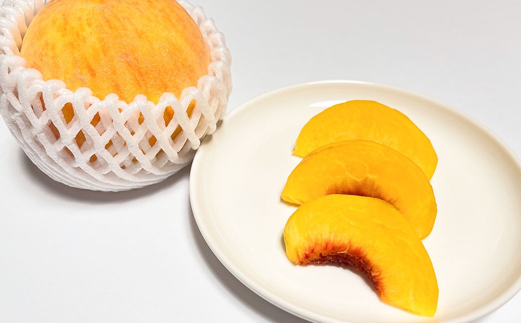 岡山県美咲町産 桃 【黄金桃】 約2kg