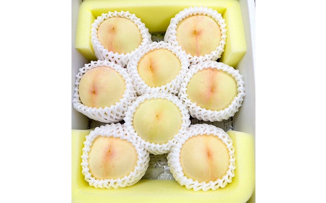 岡山県美咲町産 桃 【おかやま夢白桃】約2kg