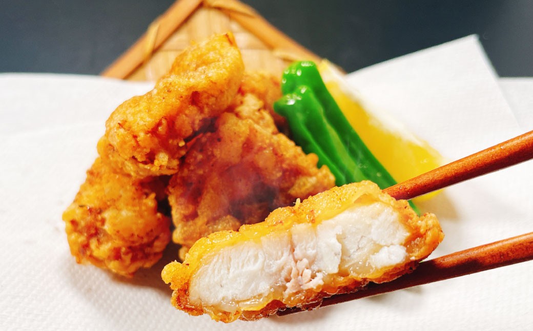 北海道産 真ふぐ唐揚げ(しょうゆ味) 1kg(500g×2)