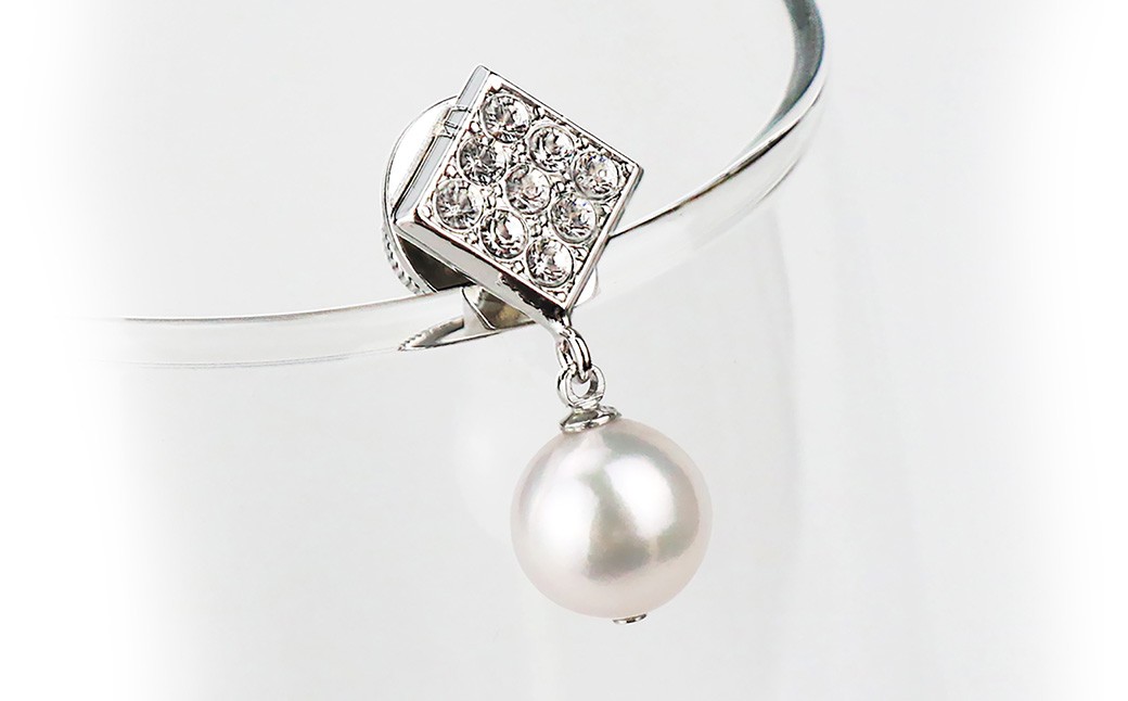 真珠 タイタック ネクタイピン 8.0-8.5mm