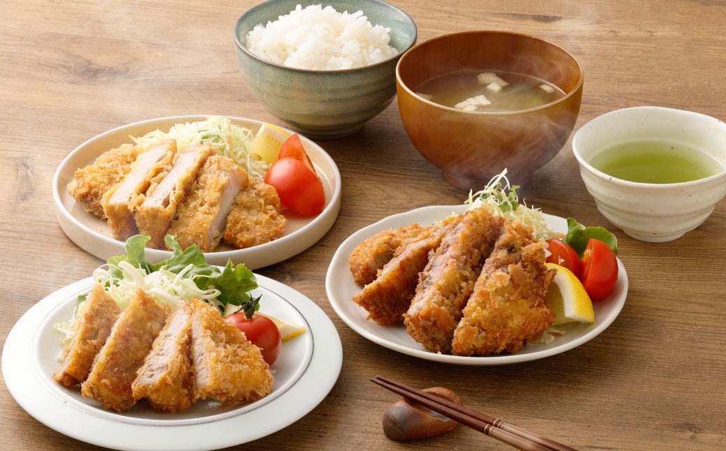 【隔月2回定期便】とんかつ3種食べ比べセット 大分県産豚肉【米の恵み】
