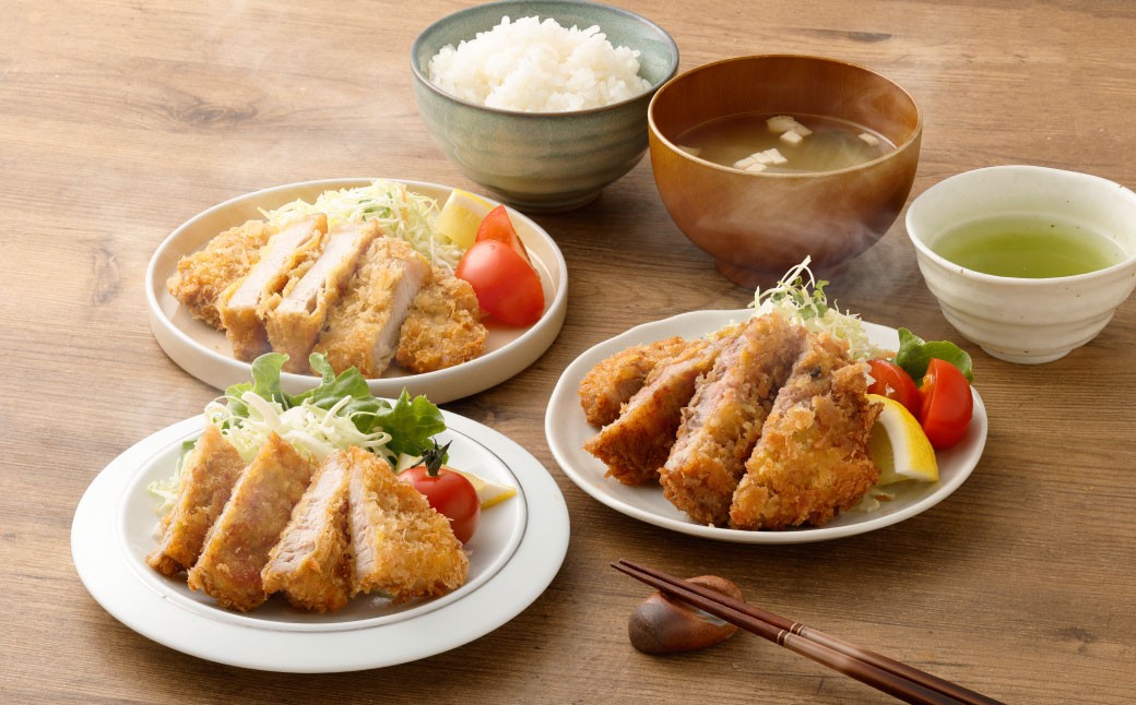 【4ヶ月定期便】 しゃぶしゃぶ･とんかつ食べ比べセット 大分県産豚肉【米の恵み】 