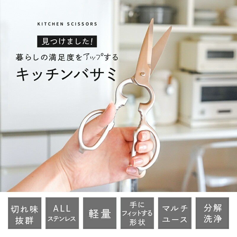 分解洗浄できて軽量です