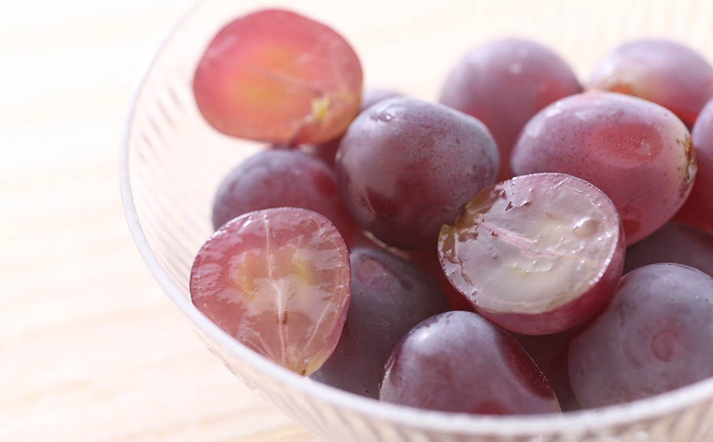 朝採りシャインマスカット＆ニューピオーネ 約1kg