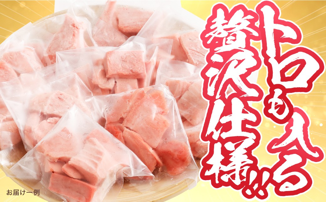 【訳あり】みやび鮪 切り落とし 端っこちゃん 計約400g