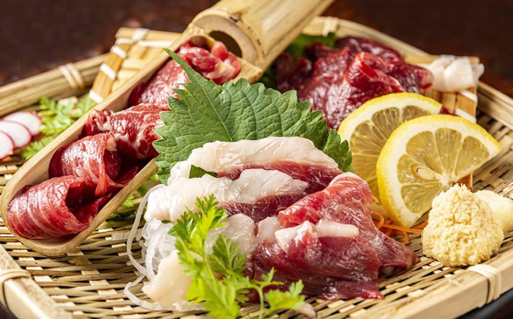 馬刺し 3種 食べ比べセット 3人前 約150g 熊本直送