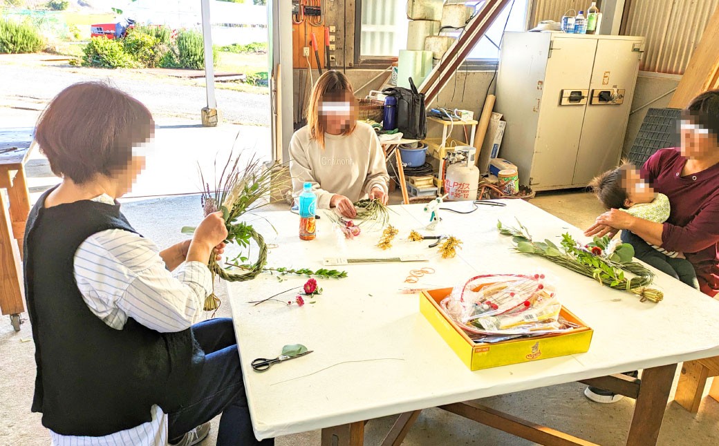 【体験期間10月20日～12月14日】熊本宇土で作られた香り高いハーブで作るオリジナルしめ縄づくり体験（ペア）