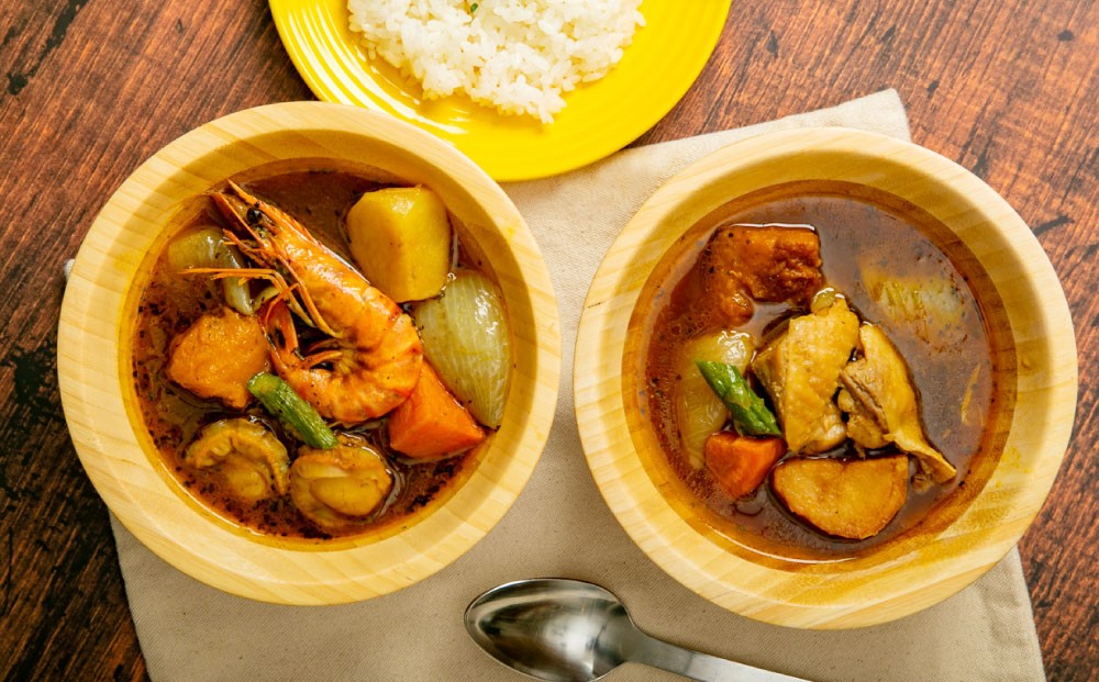 北海道 スープカレー セット 2種類 300g×計8個