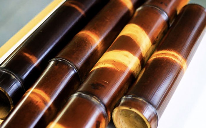 サステナブル 古材活用 工芸品 食器 煤竹 竹工芸 伝統工芸 職人 夫婦箸 ペア