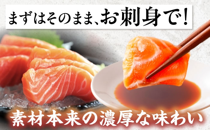 【訳あり】トラウトサーモン刺身 2kg（500g×4）トラウトサーモン サーモン 刺身 鮮魚 新鮮 北海道産 お取り寄せ グルメ