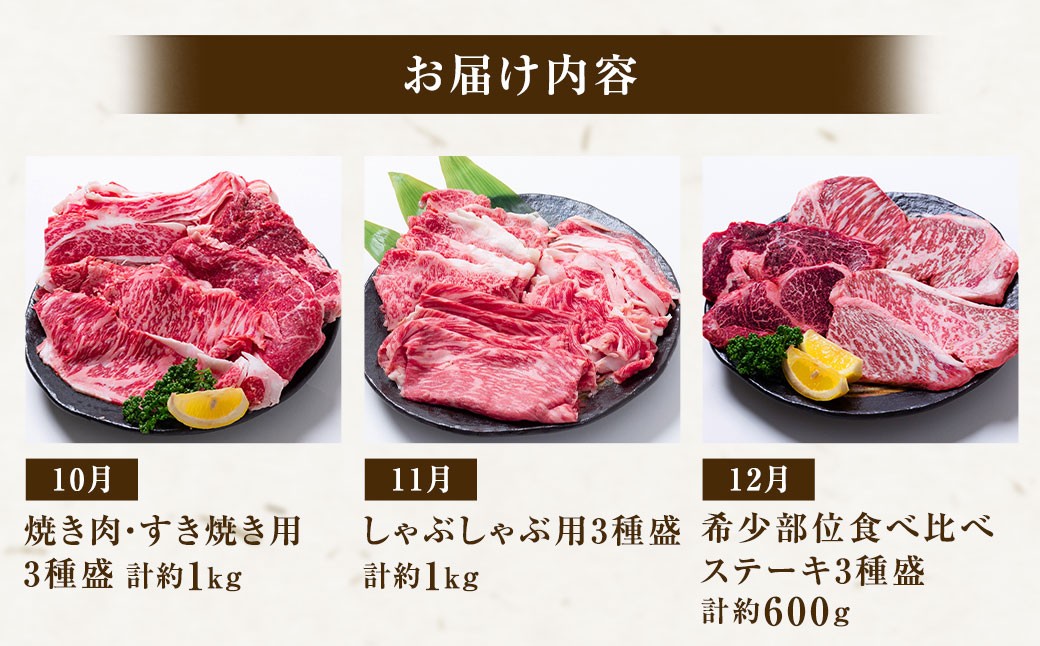 【12回定期便】長崎和牛 プレミアムコース