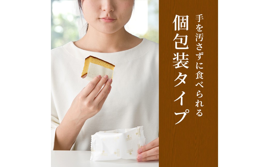 プチギフト 個包装 カステラ一切れ入り（38g）×20個入 ギフト用 贈答用 合計760g