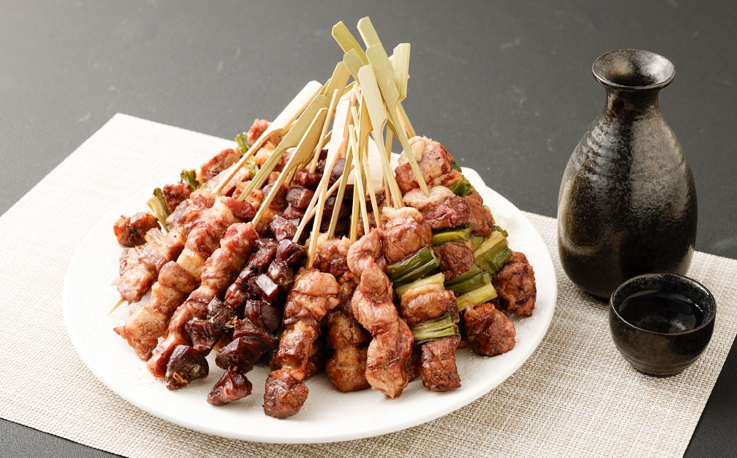 『京鴨』串6種バーベキューセット（約1.1kg）