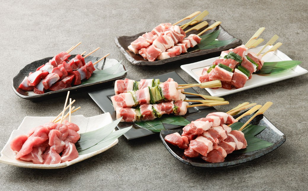 『京鴨』串6種バーベキューセット（約1.1kg）