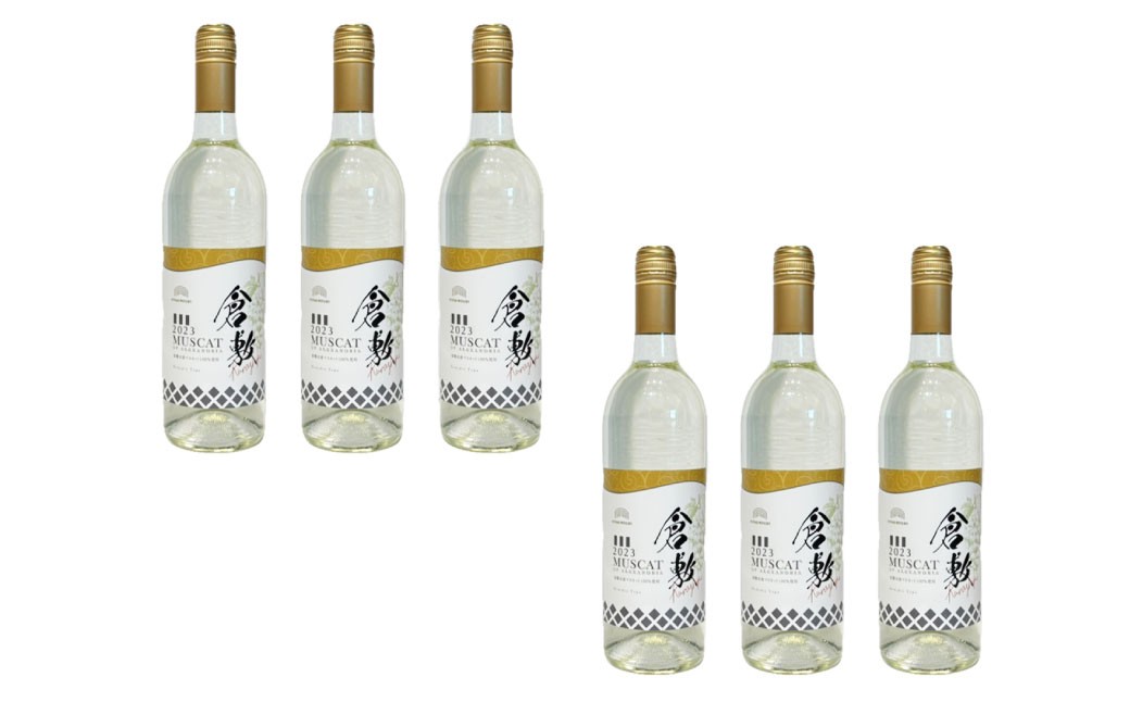 ふなおワイナリー マスカット・オブ・アレキサンドリア　【やや辛口】 750ml×6本