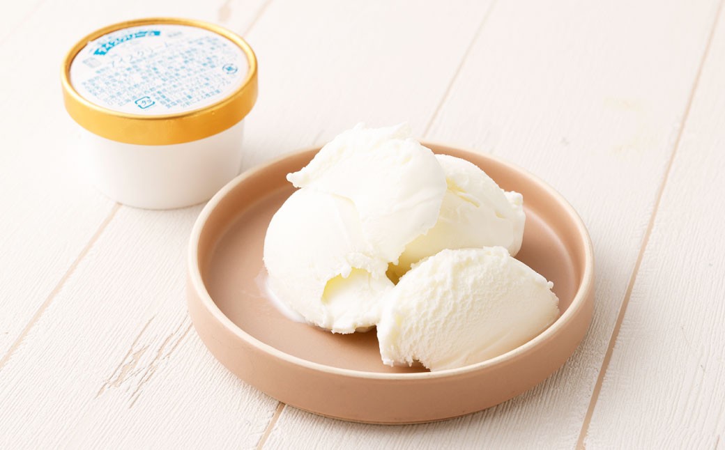 【3ヶ月定期便】 十勝野こだわりアイスクリーム（ミルク） 80g×24個 セット
