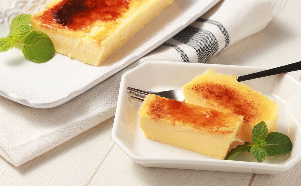 ドライフルーツとナッツのカッサータ(約200g×2本)・中札内たまごのカタラーナ(約200g×2本)