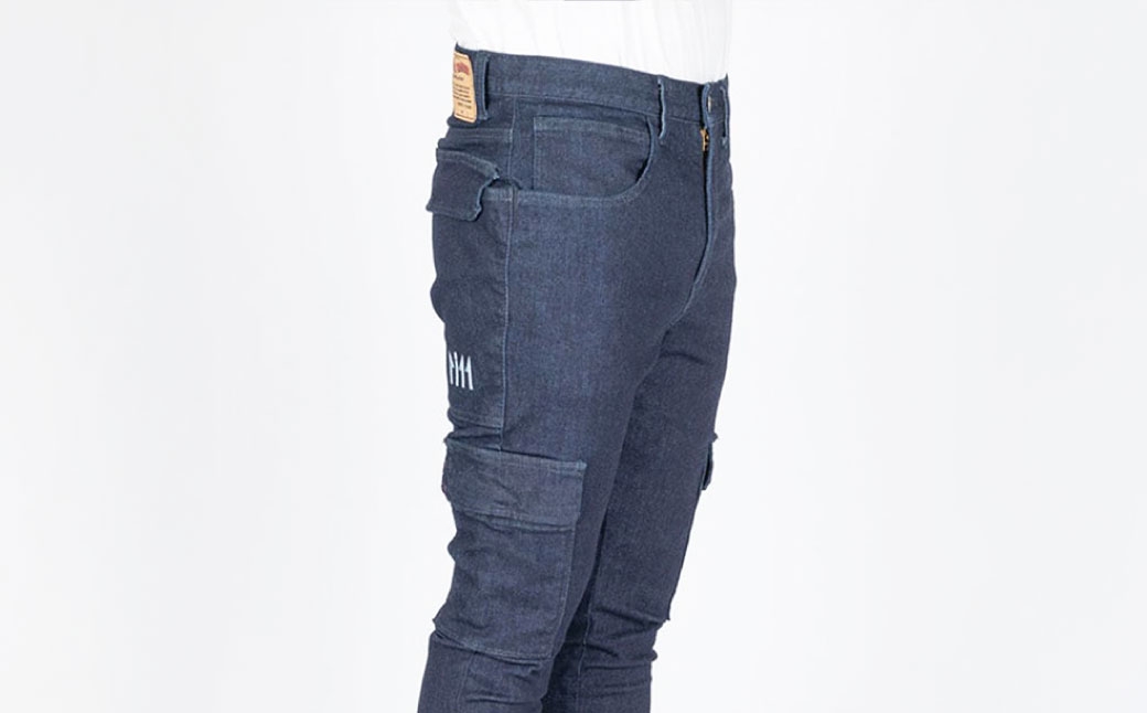 撥水ストレッチデニム釣り・アウトドアカーゴパンツ　BW-403VM(サイズ選択可）