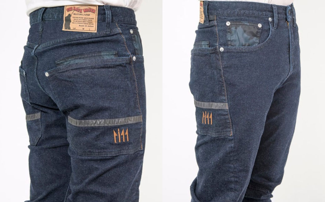 撥水ストレッチデニム釣り・アウトドア立体裁断ジーンズ BW-103VM