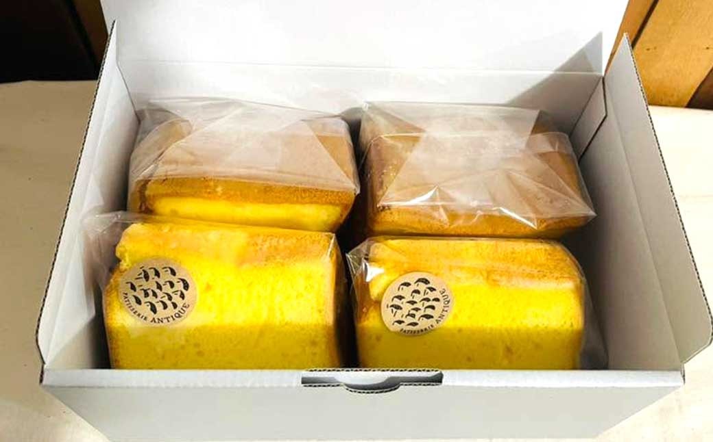 かぼすのシフォンケーキ 4個