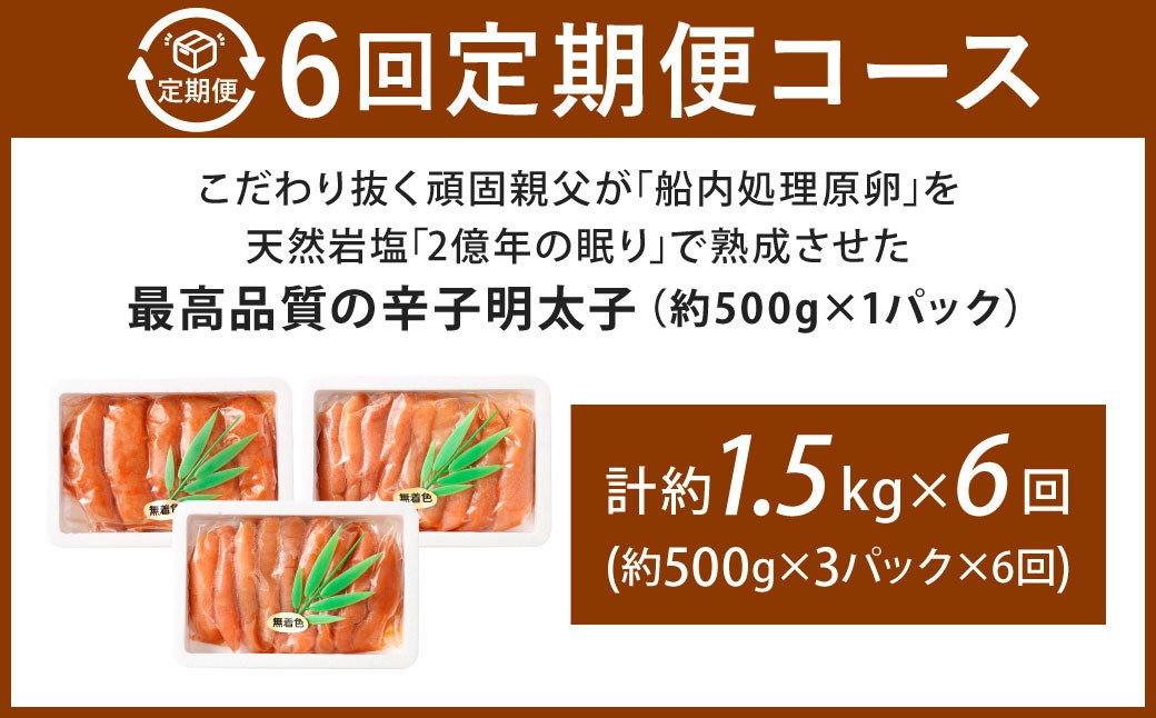 こだわり抜く頑固親父が「船内処理原卵」を天然岩塩「2億年の眠り」で熟成させた最高品質の辛子明太子
